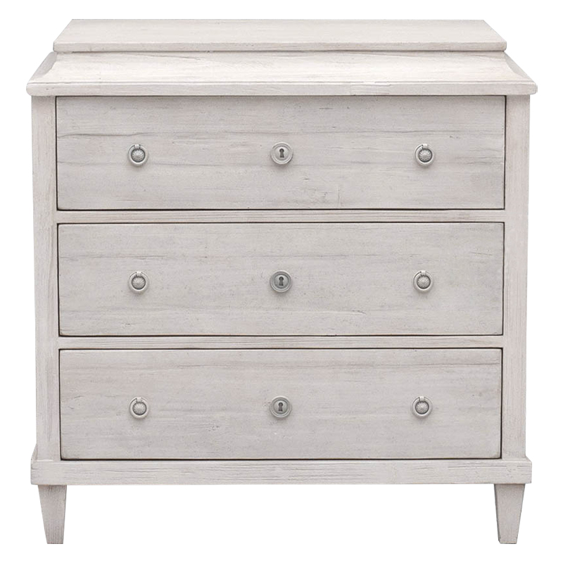 Комод прованс Bertie Provence Chest of Drawers Белый в Барнауле | Loft Concept 