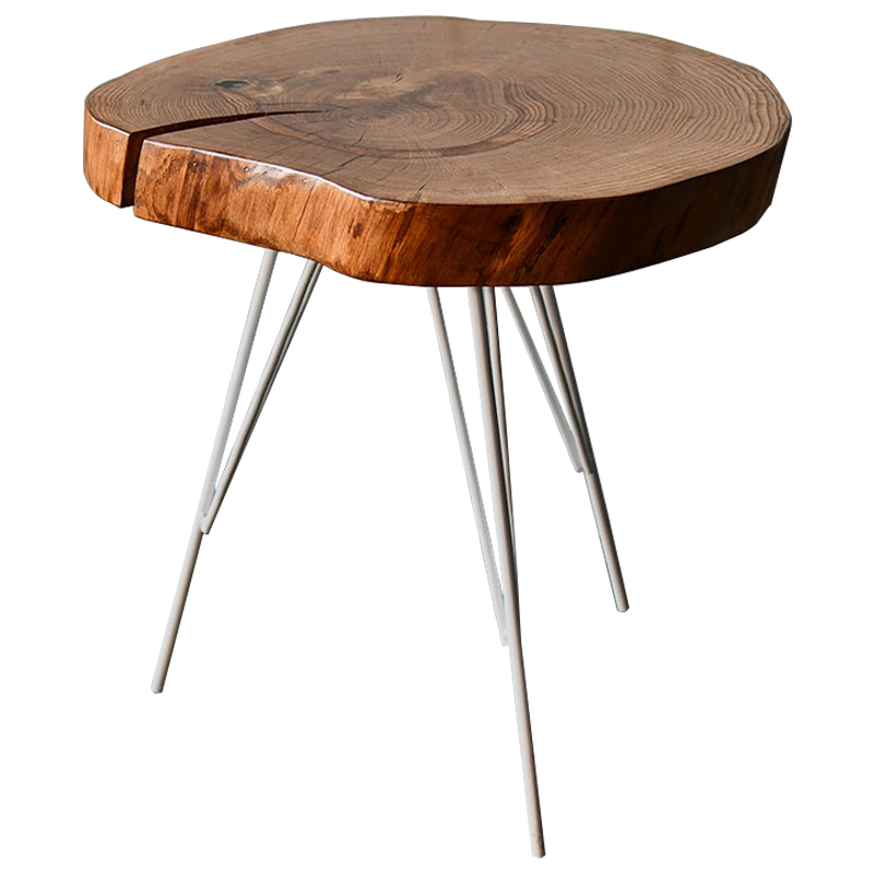 Кофейный стол Edmonds Industrial Metal Rust Coffee Table Белый Коричневый Кофейный стол Edmonds Industrial Metal Rust Coffee Table Белый Коричневый в Барнауле | Loft Concept