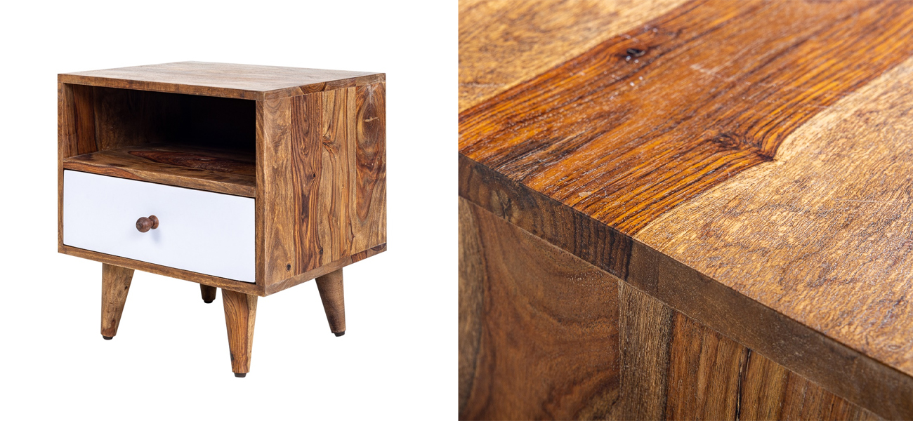 Тумба в скандинавском стиле Handmade Wooden - фото