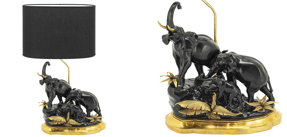 Настольная лампа ABHIKA TABLE LAMP ELEPHANT Настольная лампа ABHIKA TABLE LAMP ELEPHANT - Loft-Concept в Барнауле
