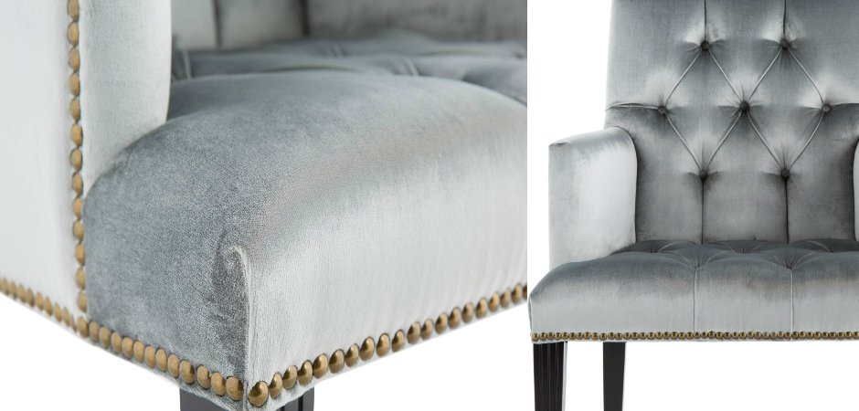 Стул с подлокотниками Parisian Сhic Silver Стул с подлокотниками Parisian Сhic Silver - Loft-Concept в Барнауле