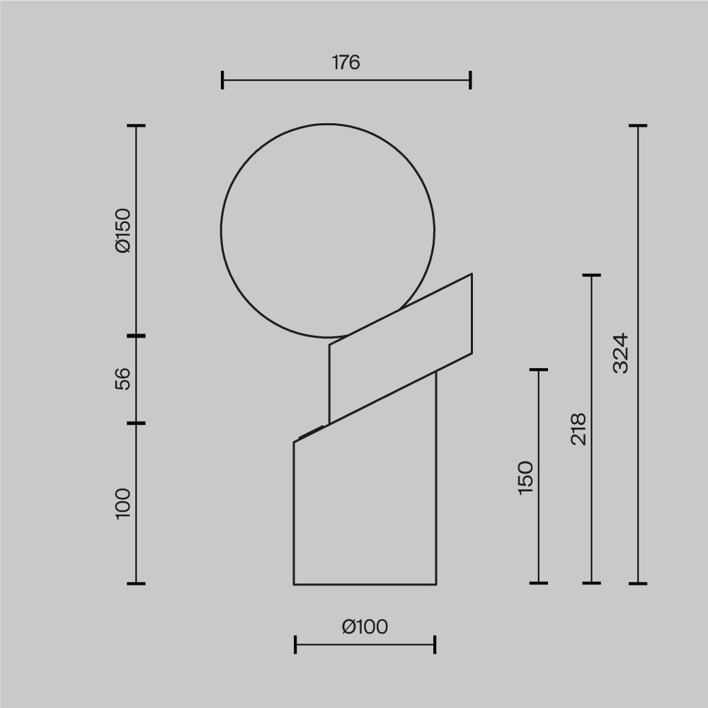 Настольный светильник Divario 3000К 3Вт в Барнауле