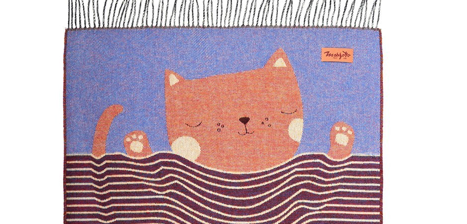 Плед CAT 1 Marzotto - Loft-Concept в Барнауле