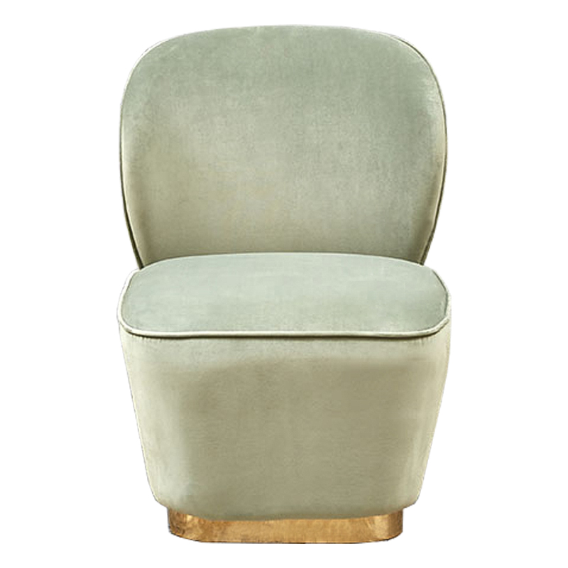 Кресло Petal Armchair Зеленый шалфей Глянцевое золото Кресло Petal Armchair Зеленый шалфей Глянцевое золото в Барнауле | Loft Concept