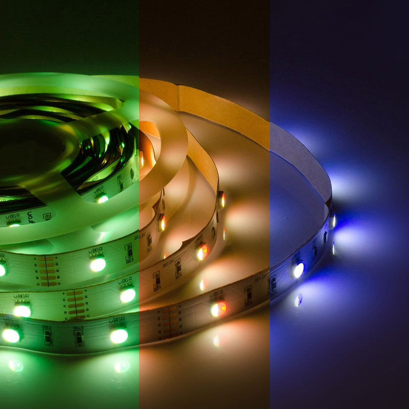 Светодиодная лента 7,2W/m 30LED/m 5050SMD разноцветная 5М Белый Светодиодная лента 7,2W/m 30LED/m 5050SMD разноцветная 5М Белый в Барнауле | Loft Concept