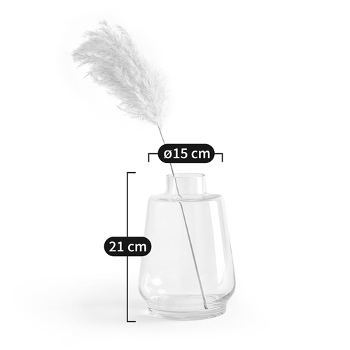 Ваза из цветного стекла TRANSPARENT FORMS 21 Ваза из цветного стекла TRANSPARENT FORMS 21 в Барнауле