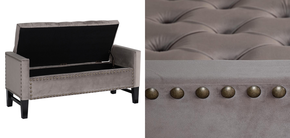 Банкетка с ящиком Helen Bench Seat Банкетка с ящиком Helen Bench Seat - Loft-Concept в Барнауле