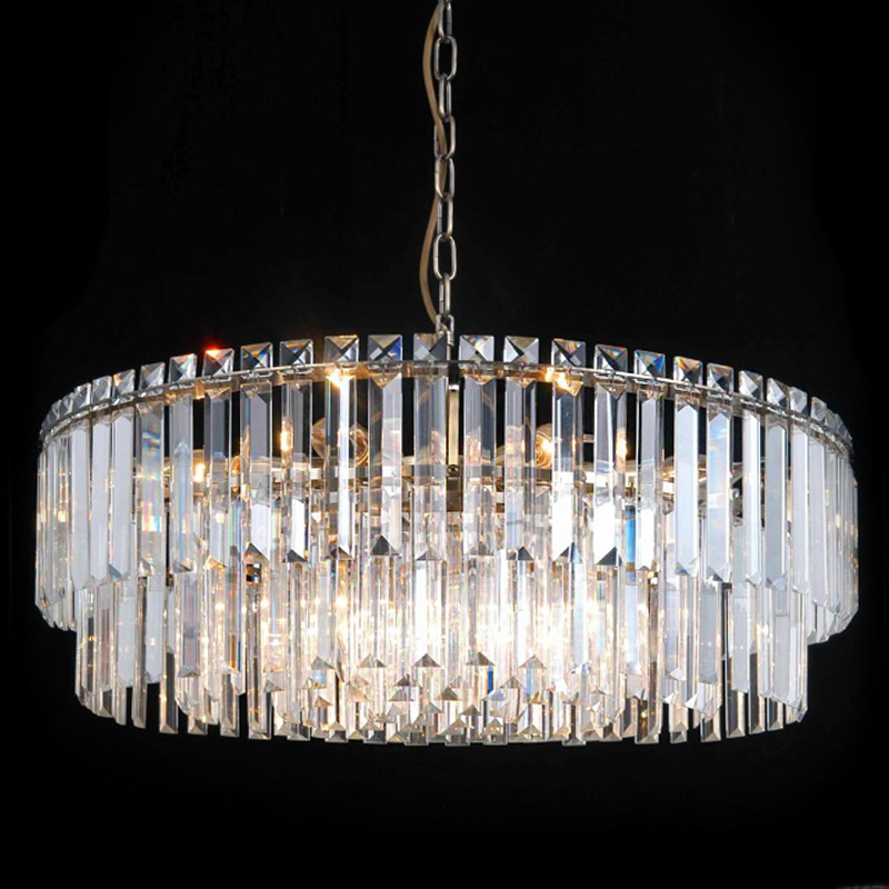 Люстра Odeon Chandelier Прозрачное Стекло диаметр 62 Прозрачный (Transparent) Латунь Люстра Odeon Chandelier Прозрачное Стекло диаметр 62 Прозрачный (Transparent) Латунь в Барнауле | Loft Concept