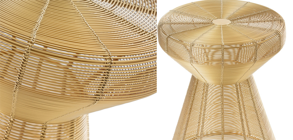 Приставной столик Iron Wire Table Приставной столик Iron Wire Table - Loft-Concept в Барнауле