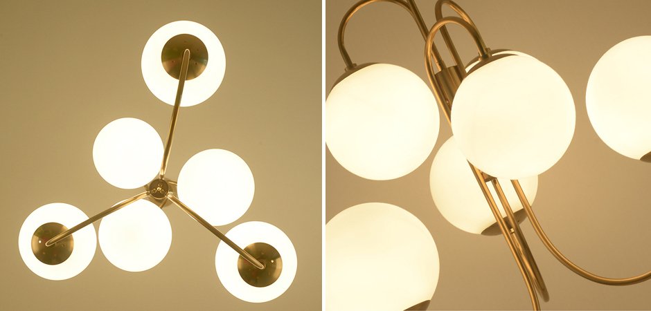 Люстра Gooseneck Pelle Chandelier Люстра Gooseneck Pelle Chandelier - Loft-Concept в Барнауле