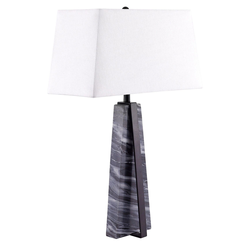 Дизайнерская настольная лампа MARTANA LAMP Белый Черный Серый Дизайнерская настольная лампа MARTANA LAMP Белый Черный Серый в Барнауле | Loft Concept