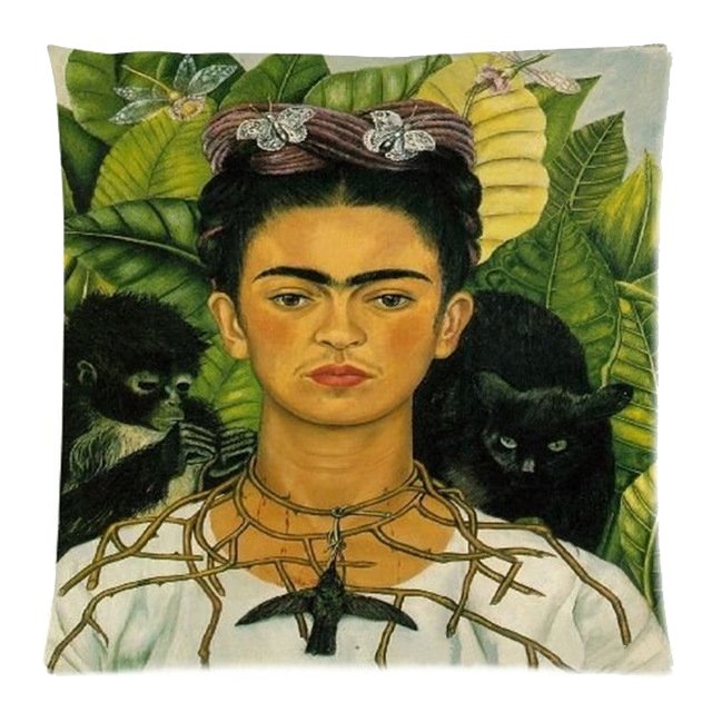 Декоративная подушка Frida Kahlo 2 Декоративная подушка Frida Kahlo 2 в Барнауле | Loft Concept