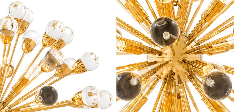 Люстра Chandelier Antares L Gold Люстра Chandelier Antares L Gold - Loft-Concept в Барнауле