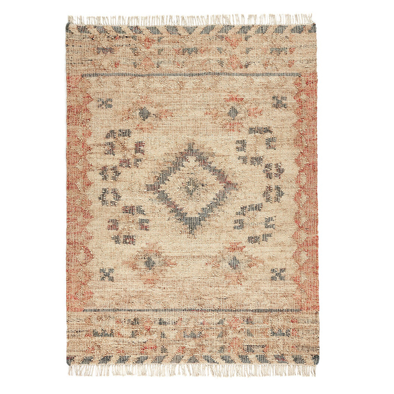 Ковер Carpet with Ornaments & Fringe Мульти Ковер Carpet with Ornaments & Fringe Мульти в Барнауле | Loft Concept