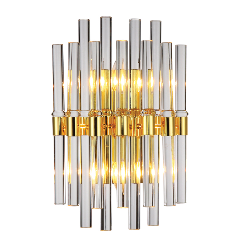 Бра Luxxu Sconce Глянцевое золото Прозрачный Бра Luxxu Sconce Глянцевое золото Прозрачный в Барнауле | Loft Concept