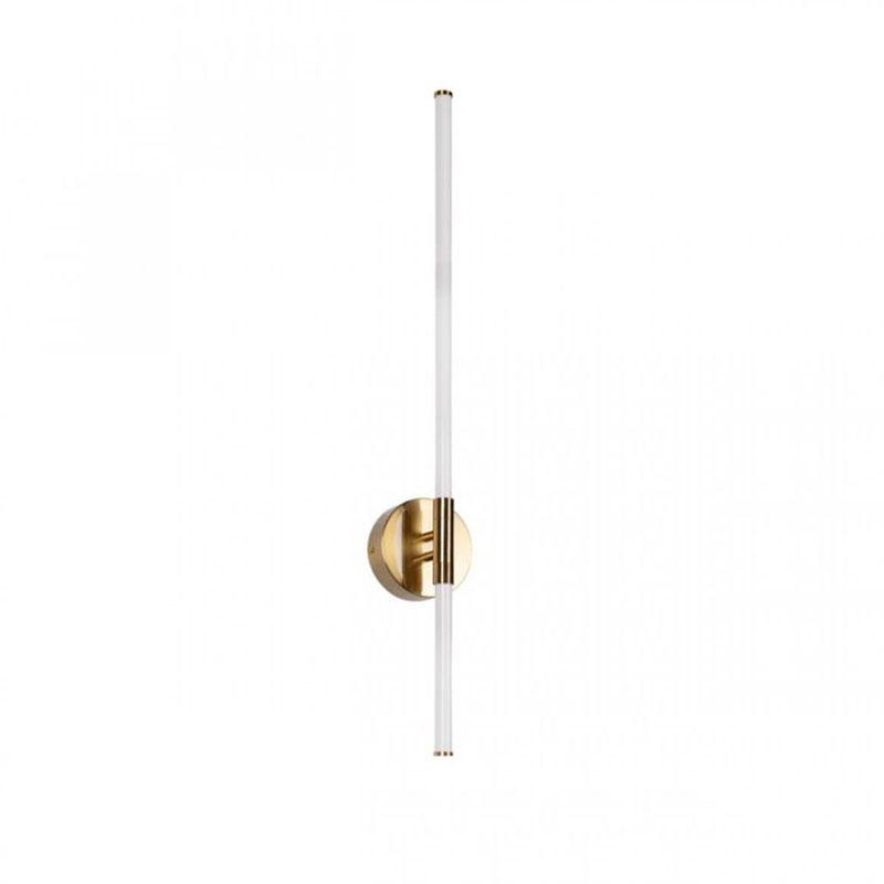 Бра светодиодное Trumpet Tube Gold 80 см Золотой Белый Бра светодиодное Trumpet Tube Gold 80 см Золотой Белый в Барнауле | Loft Concept