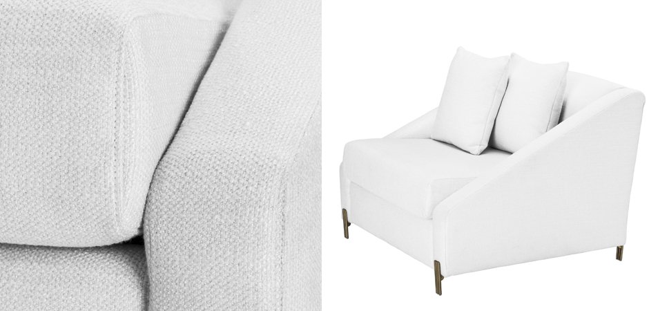 Кресло Eichholtz Chair Candice white Кресло Eichholtz Chair Candice white - Loft-Concept в Барнауле