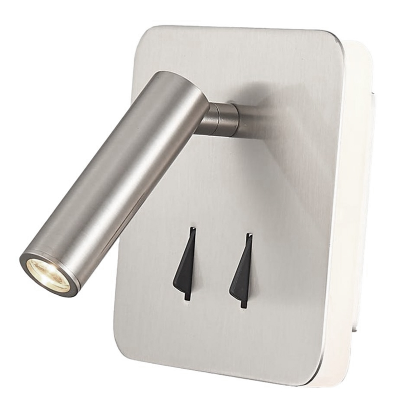 Настенный спот Nickel Square Spot Wall Lamp Никель Настенный спот Nickel Square Spot Wall Lamp Никель в Барнауле | Loft Concept