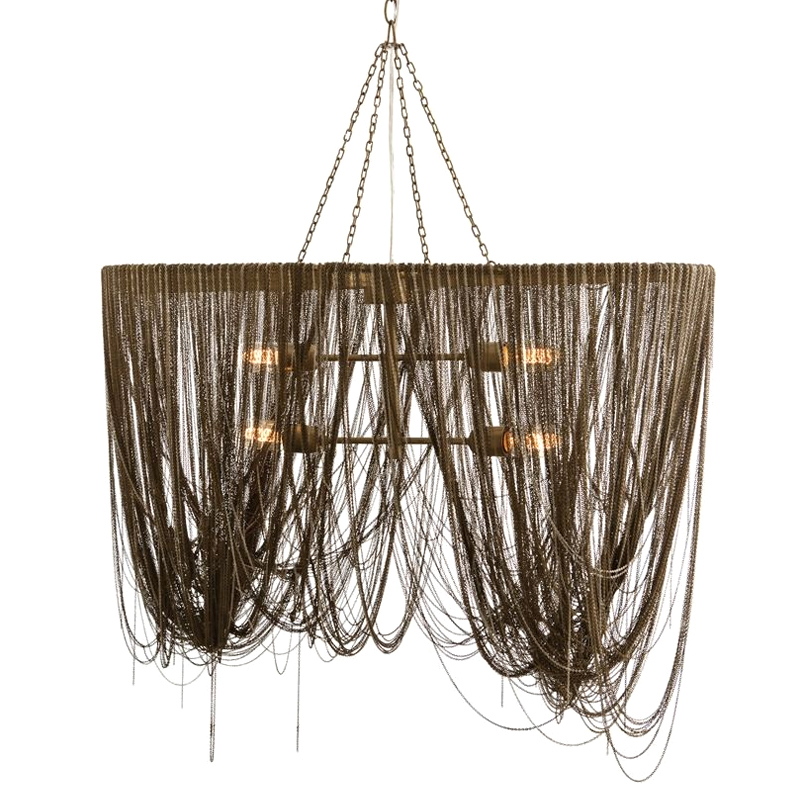 Люстра Arteriors LAYLA PENDANT Золотой Серебряный Люстра Arteriors LAYLA PENDANT Золотой Серебряный в Барнауле | Loft Concept