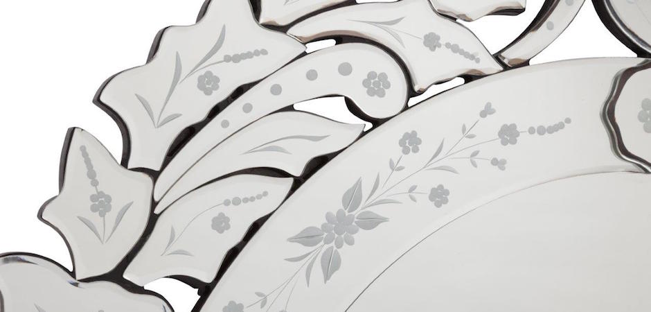 Зеркало Silver Plate Venetian Mirror Зеркало Silver Plate Venetian Mirror - Loft-Concept в Барнауле