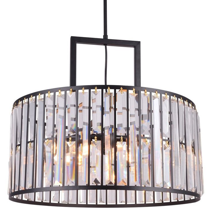 Люстра RH 1920S Odeon Round 48 Черный Люстра RH 1920S Odeon Round 48 Черный в Барнауле | Loft Concept