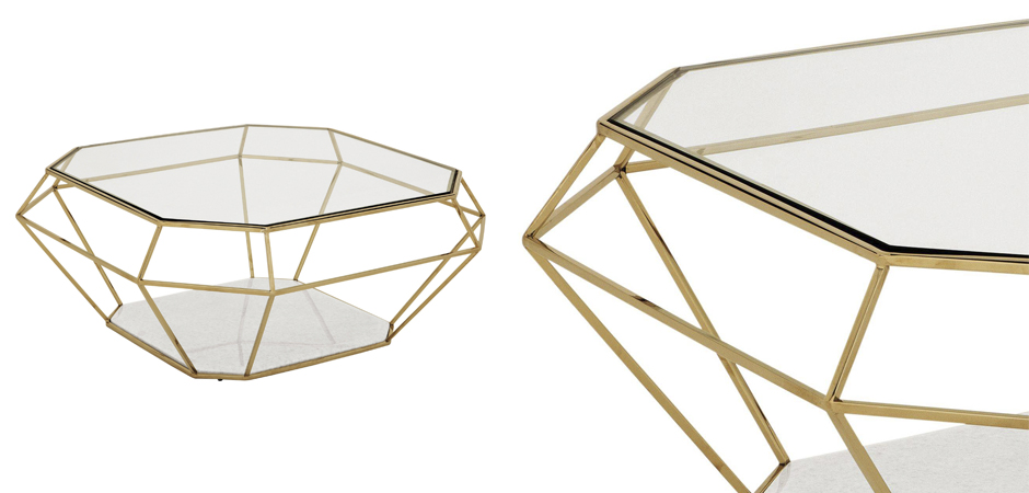 Кофейный стол Eichholtz Coffee Table Asscher Кофейный стол Eichholtz Coffee Table Asscher - Loft-Concept в Барнауле