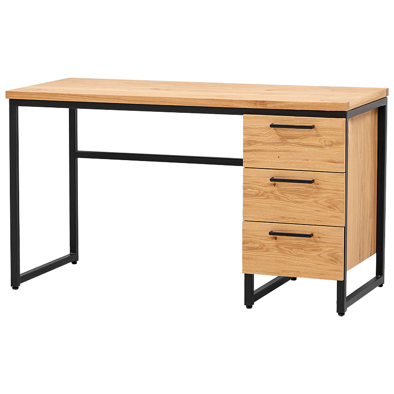Рабочий стол Curtis Loft Desk Древесина Черный Рабочий стол Curtis Loft Desk Древесина Черный в Барнауле | Loft Concept