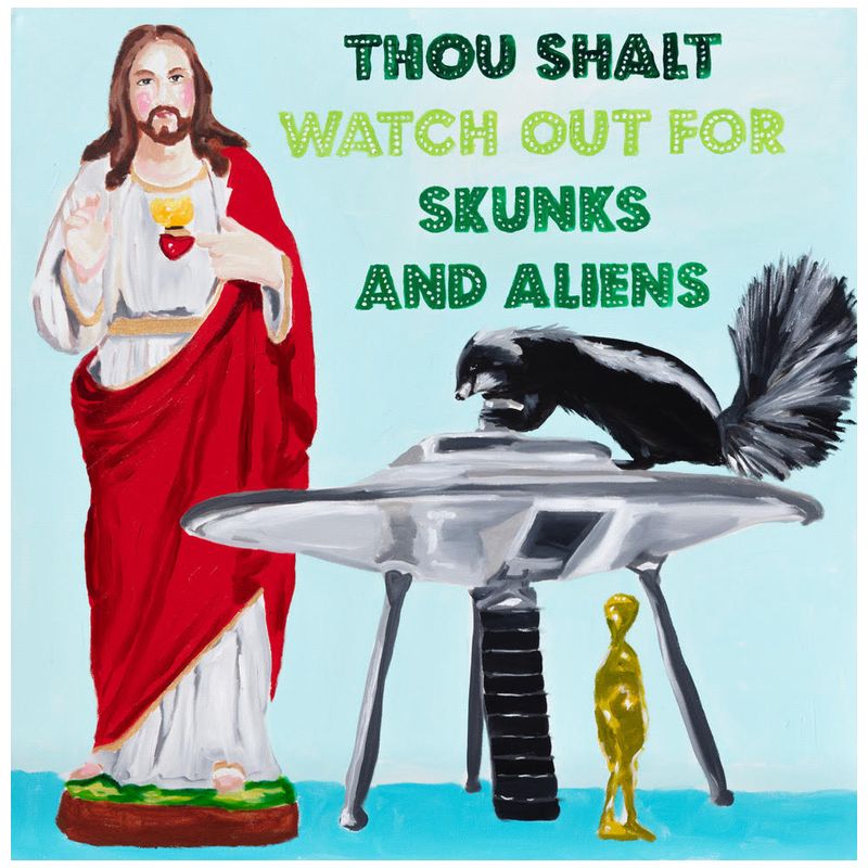 Картина Thou Shalt Watch Out for Skunks and Aliens Мульти в Барнауле | Loft Concept 