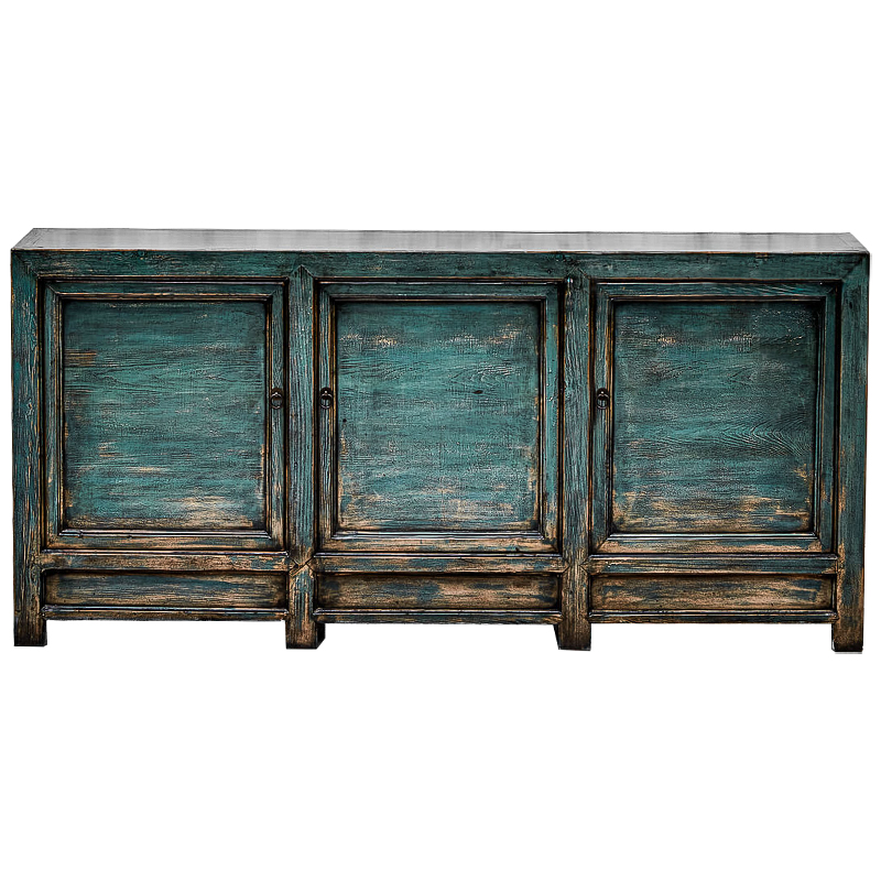 Комод под старину в стиле лофт Berthold Commode Бирюзовый Бирюзовый в Барнауле | Loft Concept 