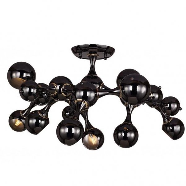 Потолочный светильник Chemical Light Top 9 Black Черный Потолочный светильник Chemical Light Top 9 Black Черный в Барнауле | Loft Concept