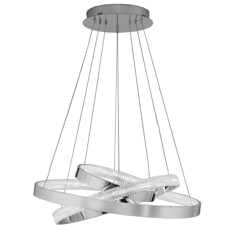 Люстра ORACLE 3 Rings Silver Хром Люстра ORACLE 3 Rings Silver Хром в Барнауле | Loft Concept