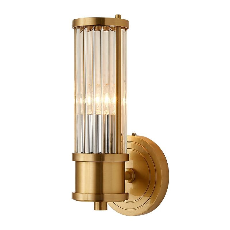 Ralph Lauren Бра Allen Single Sconce Brass Латунь Прозрачный (Transparent) Ralph Lauren Бра Allen Single Sconce Brass Латунь Прозрачный (Transparent) в Барнауле | Loft Concept