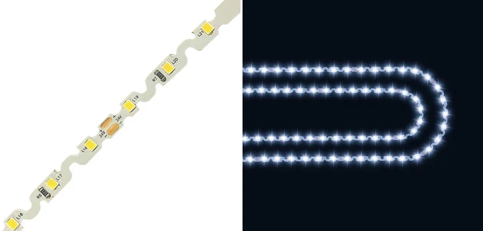 Светодиодная лента 5W/m 60LED/m 2835SMD холодный белый 5M Светодиодная лента 5W/m 60LED/m 2835SMD холодный белый 5M - Loft-Concept в Барнауле