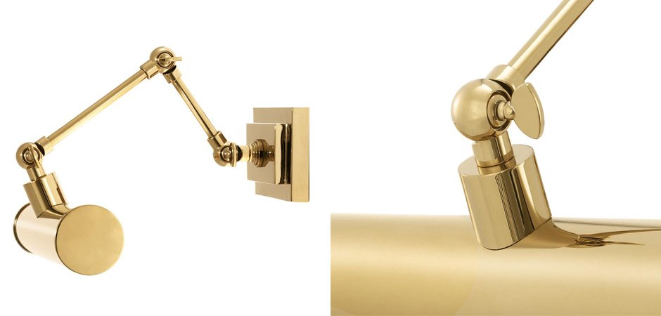 Бра Eichholtz Wall Lamp Pacific Gold Бра Eichholtz Wall Lamp Pacific Gold - Loft-Concept в Барнауле