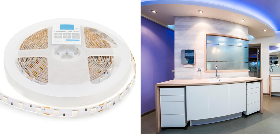 Светодиодная лента 14,4W/m 60LED/m 5050SMD синий Светодиодная лента 14,4W/m 60LED/m 5050SMD синий - Loft-Concept в Барнауле