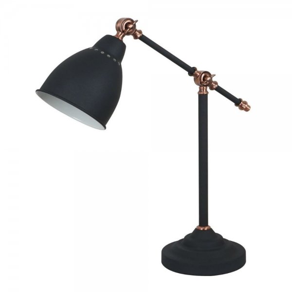 Настольная лампа Holder Table Lamp Black Черный Настольная лампа Holder Table Lamp Black Черный в Барнауле | Loft Concept