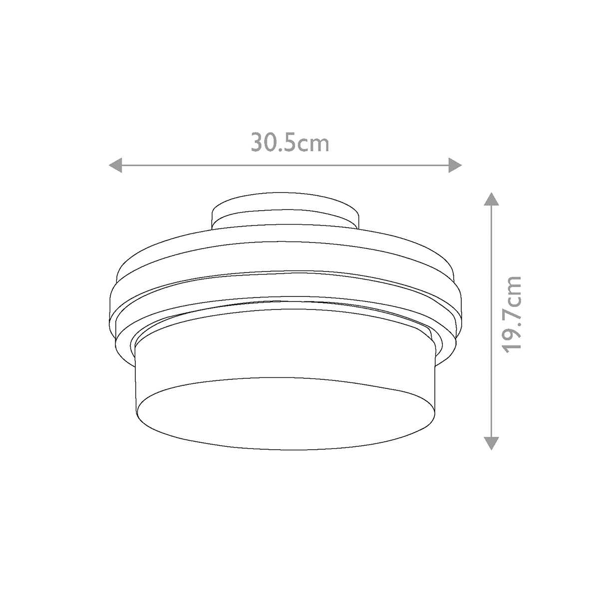 Потолочный светильник с прозрачным стеклянным плафоном с эффектом пузырьков Kichler в Барнауле