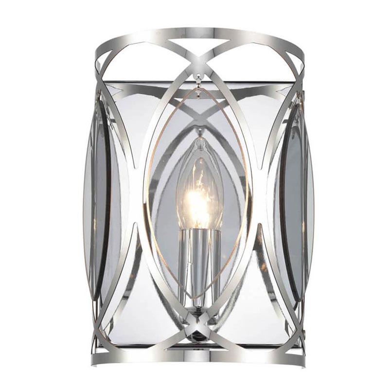 Бра Alienor Sconce Хром Дымчатый (Smoke) Бра Alienor Sconce Хром Дымчатый (Smoke) в Барнауле | Loft Concept