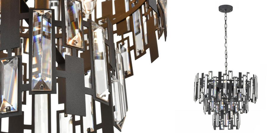 Люстра Darkness Chandelier three cascades Люстра Darkness Chandelier three cascades - Loft-Concept в Барнауле