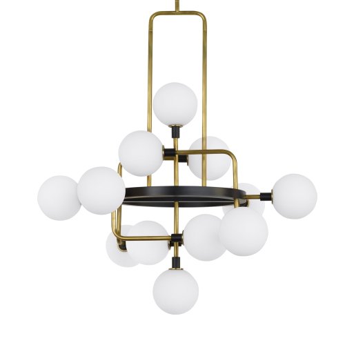 Люстра TECH Lighting Viaggio Chandelier Золотой Белый Черный Люстра TECH Lighting Viaggio Chandelier Золотой Белый Черный в Барнауле | Loft Concept