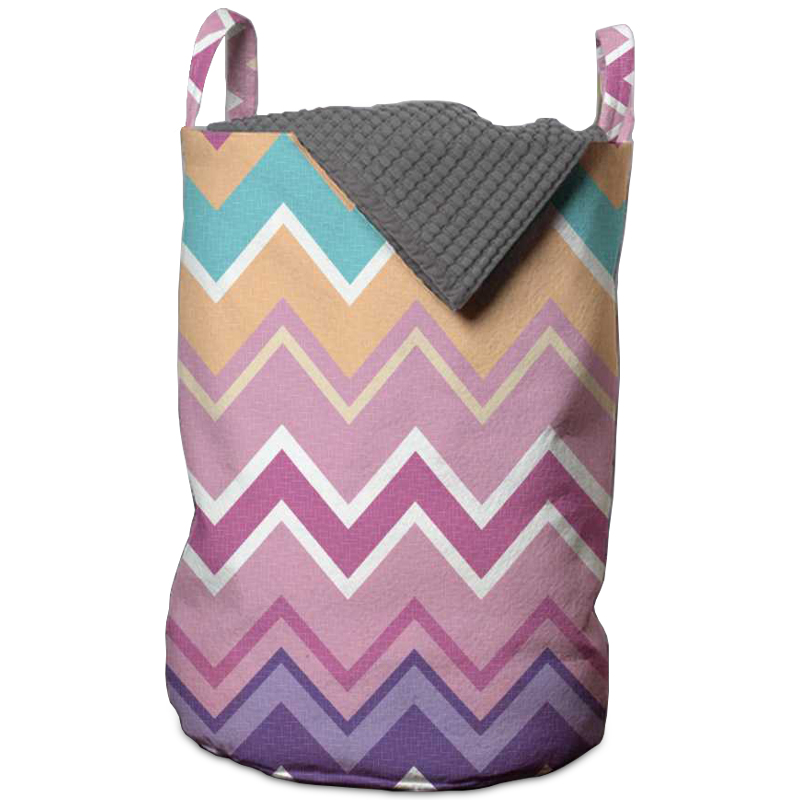 Корзина Color Zigzag Basket Мульти Корзина Color Zigzag Basket Мульти в Барнауле | Loft Concept