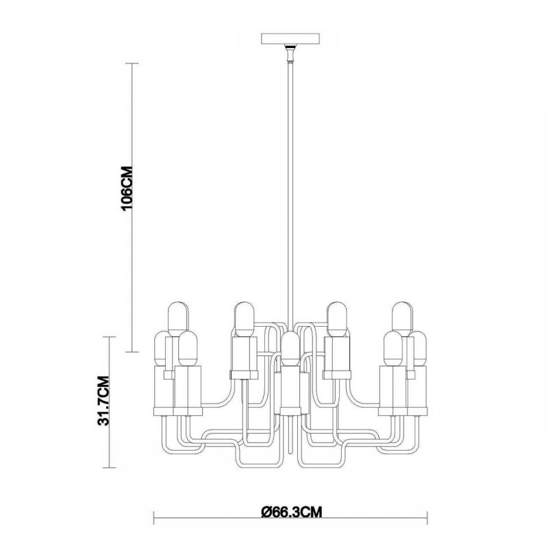 Люстра Geek Chandelier Люстра Geek Chandelier в Барнауле