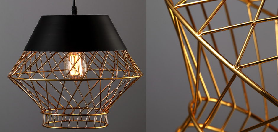 Подвесной светильник Golden Supro Cage Подвесной светильник Golden Supro Cage - Loft-Concept в Барнауле