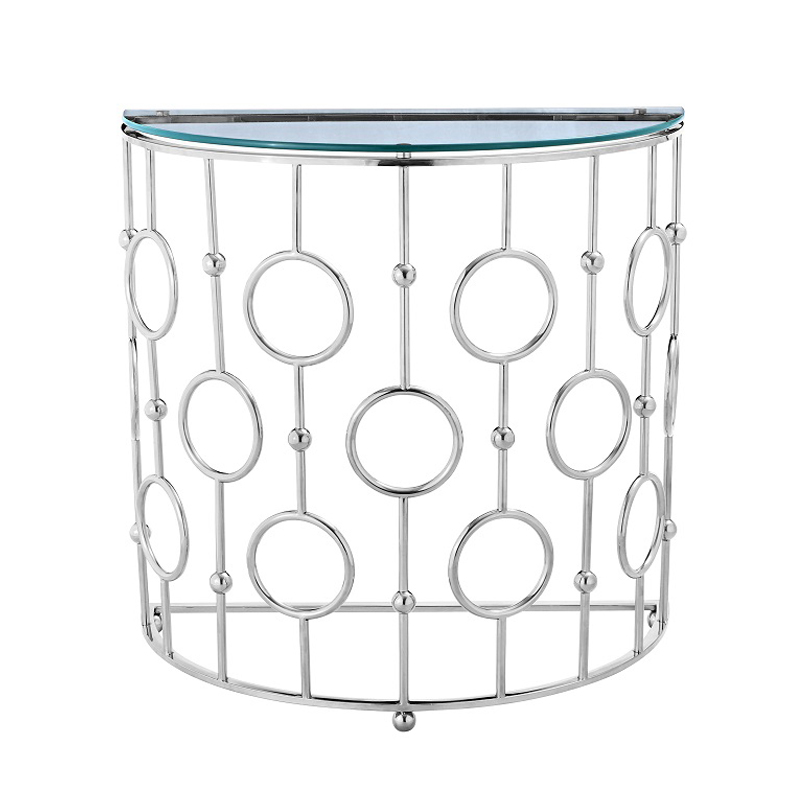 Консоль Console Insignia Rings chrome Хром Консоль Console Insignia Rings chrome Хром в Барнауле | Loft Concept