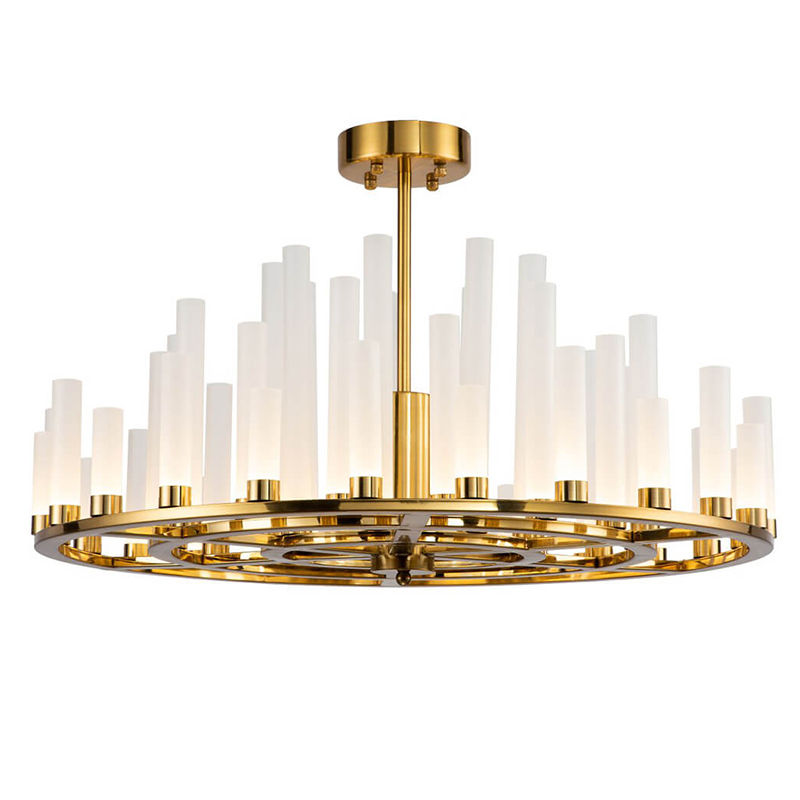 Люстра Candlestick Chandelier Глянцевое золото Люстра Candlestick Chandelier Глянцевое золото в Барнауле | Loft Concept