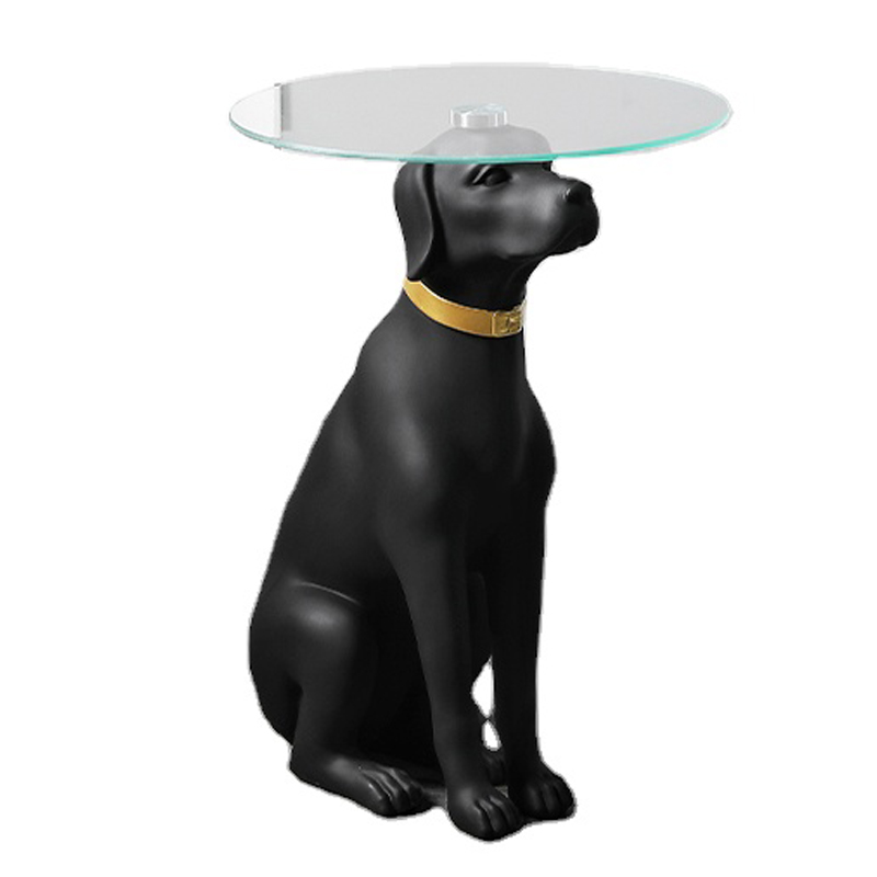 Приставной стол Black Dog Table Черный Приставной стол Black Dog Table Черный в Барнауле | Loft Concept