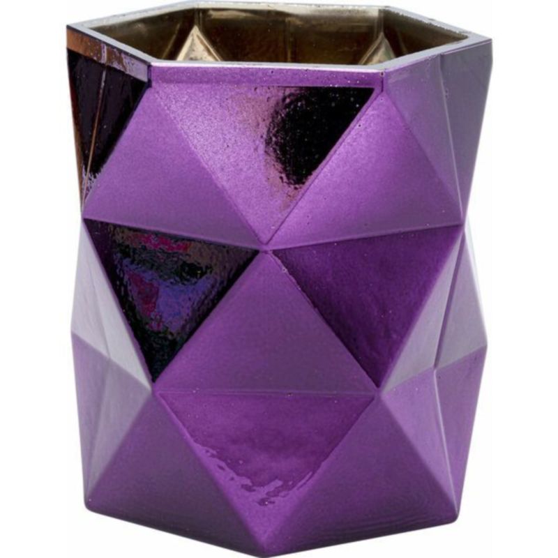 Подсвечник фиолетовый Triangle Reflection Фиолетовый Подсвечник фиолетовый Triangle Reflection Фиолетовый в Барнауле | Loft Concept