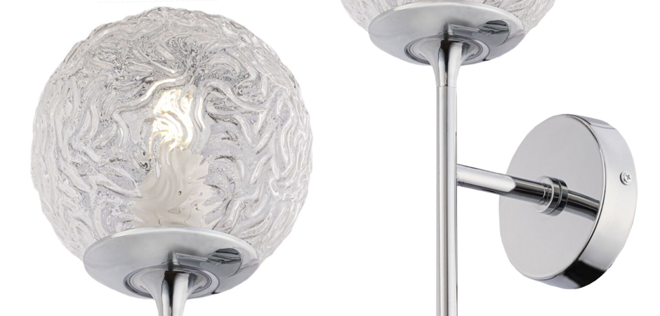 Бра Soranzo Glass Balls Sconces Chromium Бра Soranzo Glass Balls Sconces Chromium - Loft-Concept в Барнауле