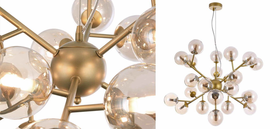 Люстра Berries Chandelier Amber 65 Люстра Berries Chandelier Amber 65 - Loft-Concept в Барнауле