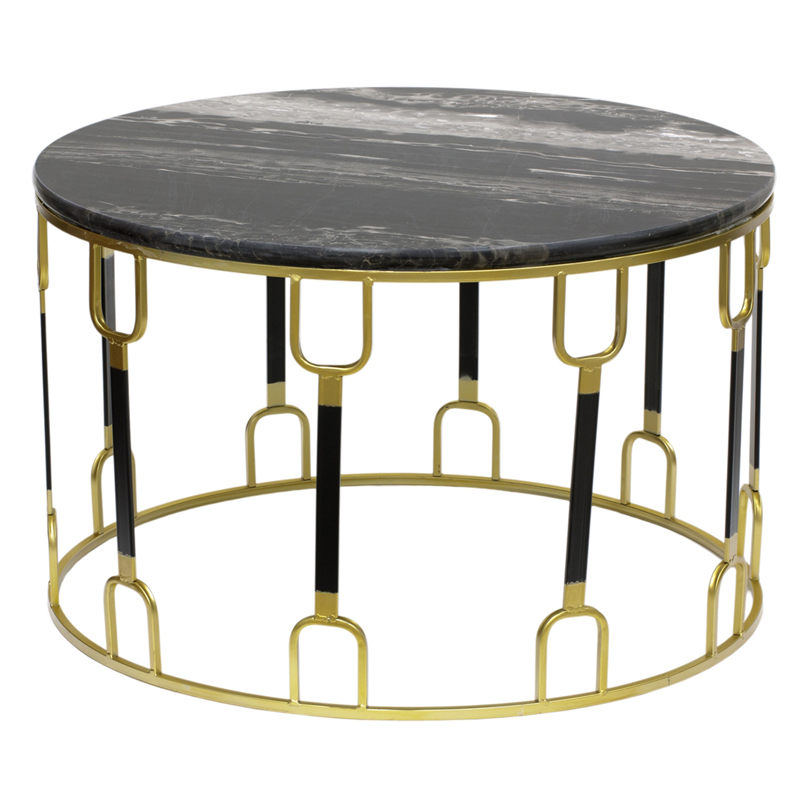 Приставной стол Dorius Side Table black marble Латунь Черный Черный Мрамор Nero Приставной стол Dorius Side Table black marble Латунь Черный Черный Мрамор Nero в Барнауле | Loft Concept